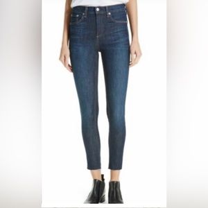 Rag & Bone High Rise Ankle Skinny